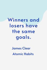 Quote From Atomic Habits By James Clear